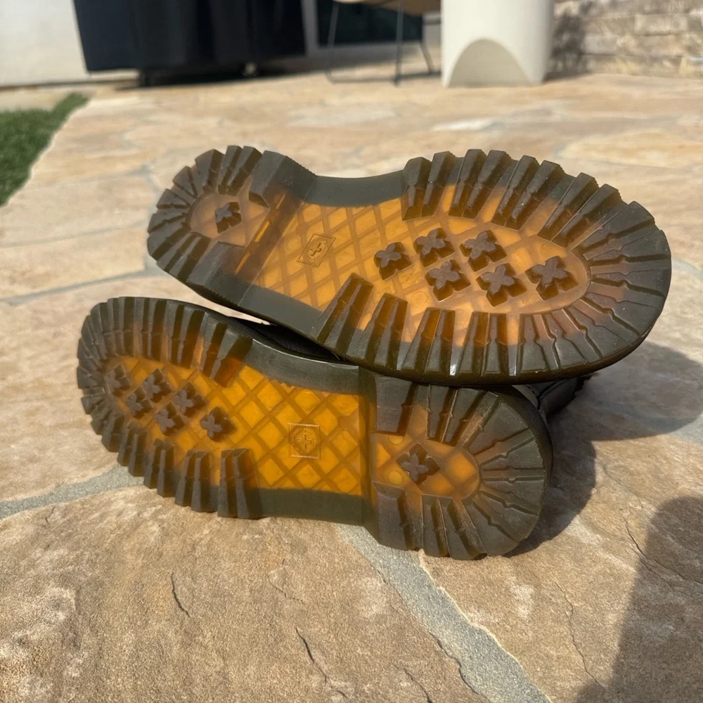 Dr. Martens Luana Black Lace-Up Boots - Picture 2 of 7